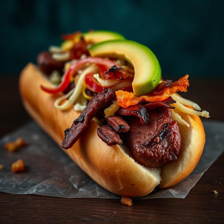 Hot Dog Carne de Arrachera